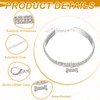 PETAXCELL Rhinestone Cat Collar, Bling Dog Basic Collars Adjustable Sparkling