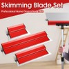 Drywall Tools Skimming Blade with Extension Handle Stainless Steel 10
