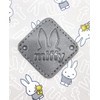 I Planning Miffy 2-Tier Pouch, Gray, W 7.5 x H