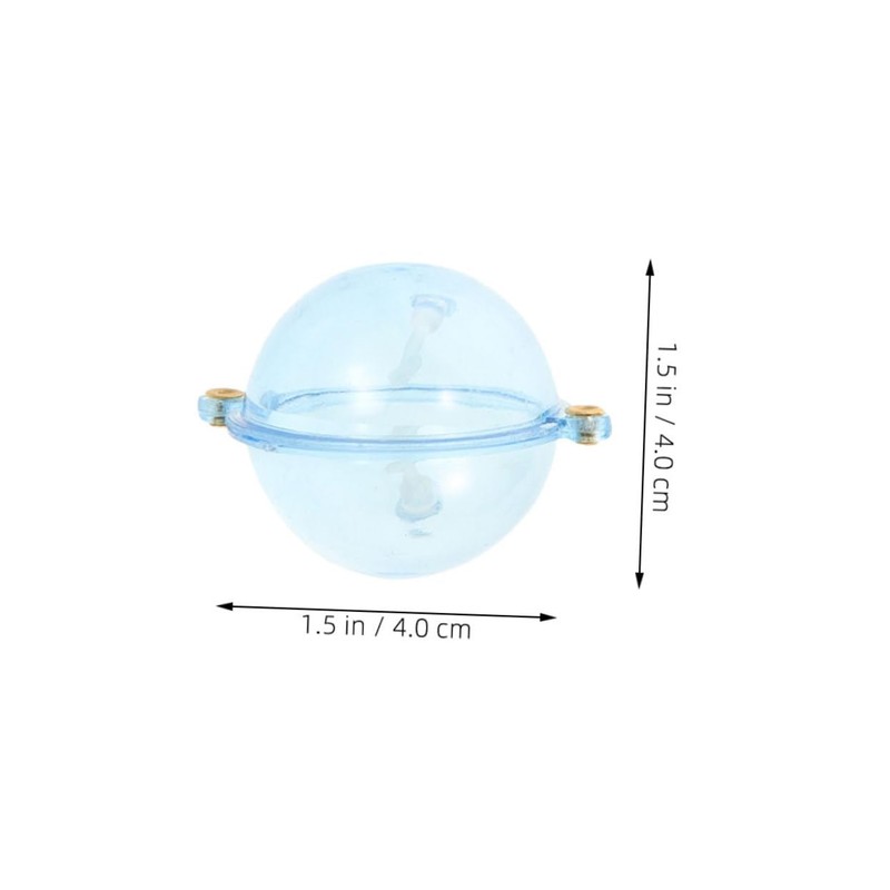 SUPVOX High Visibility Fishing Float Balls 5pcs Spherical Strong Buoyancy
