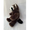 Weighted stuffed animal, bunny or raccoon sensory plush with 2-3