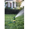 Melnor 65404AMZ Turbo Rotary Sprinkler on Step Spike, 4-Pattern, QuickConnect