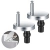 2 PCS Toilet Seat Hinges Fixings, Quick Release Toilet Top