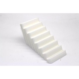 Unbranded White Gameboy 8 Game Holder for Video Game Cartridge Display Stand Rack Organize