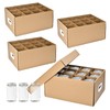 PPXHFV 4 Pcs Canning Jar Storage Boxes,Fits 32 oz Jars