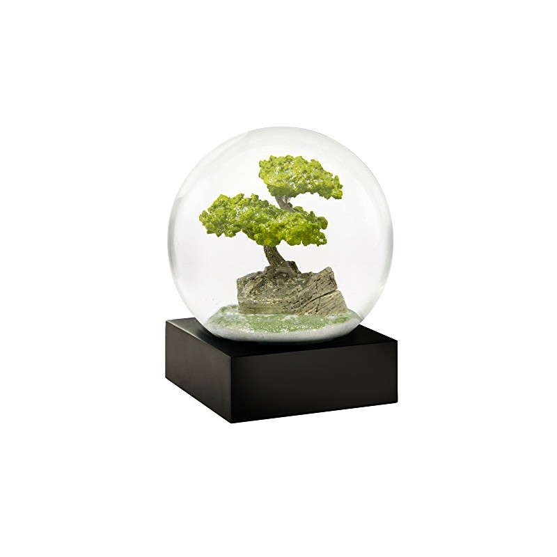 CoolSnowGlobes Bonsai Snow Globe