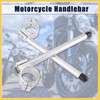 REPAIROCK 1 Pair 51mm Motorcycle Handlebar Adjustable Motorbike Handle Bar