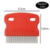 3Pcs Grooming Kit with Handle: Flea Remover Combs for Long