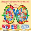 Children's Dartboard 29 Inch Children's Velcro Dartboard with 20 Sticky