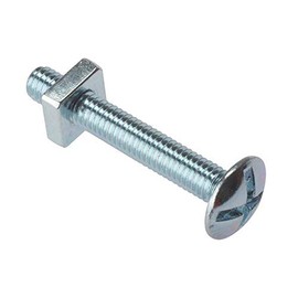 ForgeFix Roofing Bolts | M6 x 16mm | Zinc Plated | Bag 25