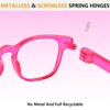 BFOCO 6-Pack Metalless & Screwless Spring Hinges Reading Glasses for