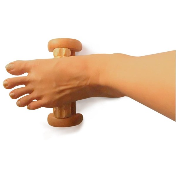 TheraFlow Foot Massager Roller - Relieve Foot Arch Pain, Plantar Fasciitis, Muscle Aches, Soreness. Stimulates Myofascial Release for Relaxation. Soothes Foot Tension/ Tightness. Reflexology Tool
