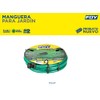 Foy M12L6P Manguera para jardín lisa con conector plástico 1/2",
