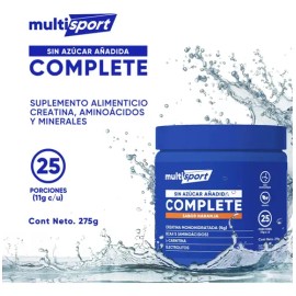 Creatina Multi Sport Complete 25 Serv Bcaa L Carnitina Naranja                                                                                        