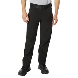 Rothco Active Flex Soft Shell Pant (US, Waist Inseam, 36, 32, Black)