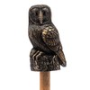 Cane Companions Decorative Barn Owl Stake Topper - Handmade Flower