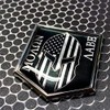 Molon Labe Domed Chrome Emblem Metallic 3D Sticker 2"x 2.25"
