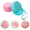 2 Cepillos Exfoliantes Corporales de Silicona, Depurador para Ducha y
