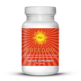 PCI Freedom Herbal Remedy by Dr. Omar Amin – All-Natural GI Detox & Toxin Cleanse, Supports Regularity and Overall Wellness – 60 Capsules