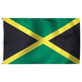 Jamaica Flag 5X8 Foot SolarMax Nylon