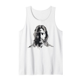 Jesus Christ deep in prayer Passion Son of God Sacrifice Tank Top