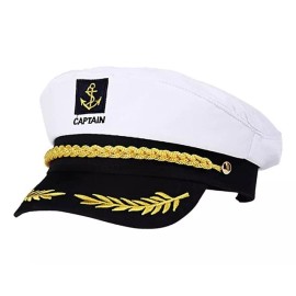 Nemuri Gorra De Marinero Azul Marino Gorra De Capitán Transpirable