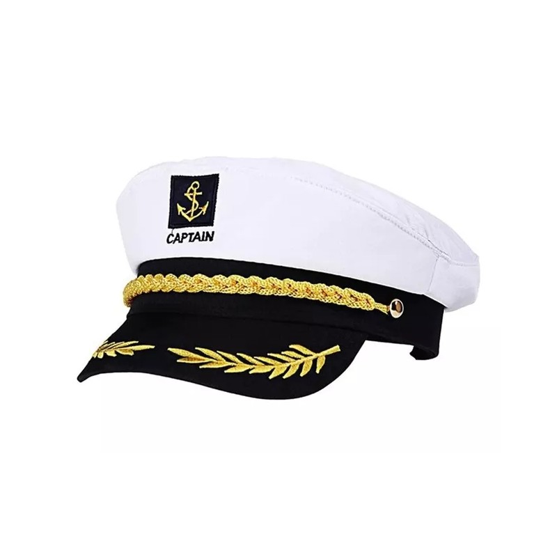 Nemuri Gorra De Marinero Azul Marino Gorra De Capitán Transpirable