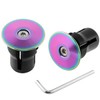 MUQZI Bicycle Handlebar End Plugs, Handlebar End Caps, Alloy Bicycle
