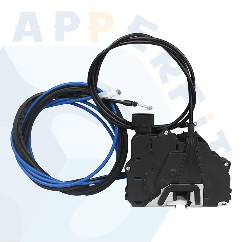 Sliding Door Latch Lock Actuator with Cable for Left Driver