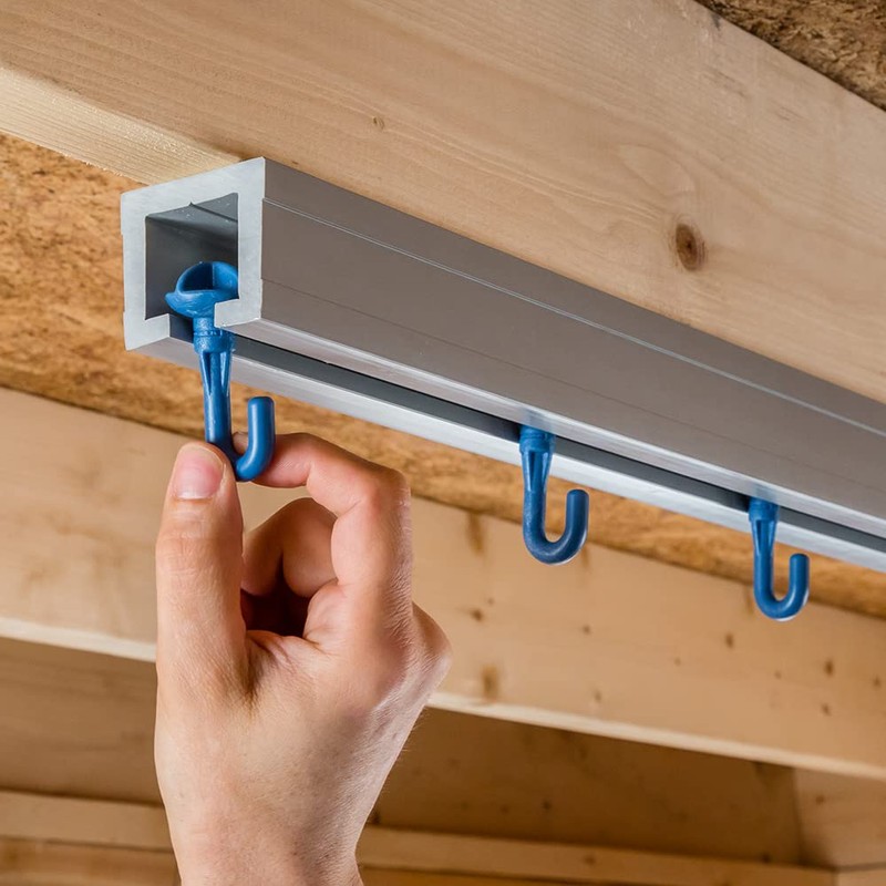 Curtain Gliders for Rockler Ceiling Track System, 6-Pack