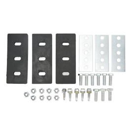 Snow Blower Impeller Kit 3/8 Inch HD 3 Blade Universal Modifies the 2-Stage Machine Snow Blower Impeller