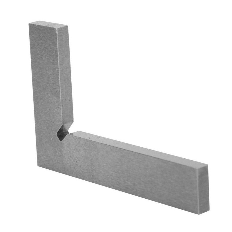 Stainless Steel Right Angle Ruler High Accuracy 2 Straight Edges
