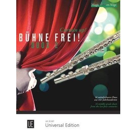 Curtain up! Duos 2 (Magic Flute on Stage) (German, French and English Edition)