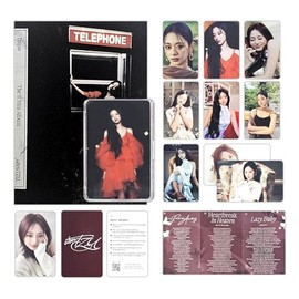 JYP Ent. - TZUYU of TWICE - 1. Mini-Album [abouTZU] (Platform_Nemo Ver.) - Album Case + Special Photocard + Lyric Paper + 9 Photokarten + QR Card + Manual Card + 5 Extra Photokarten - Rot - K-Pop