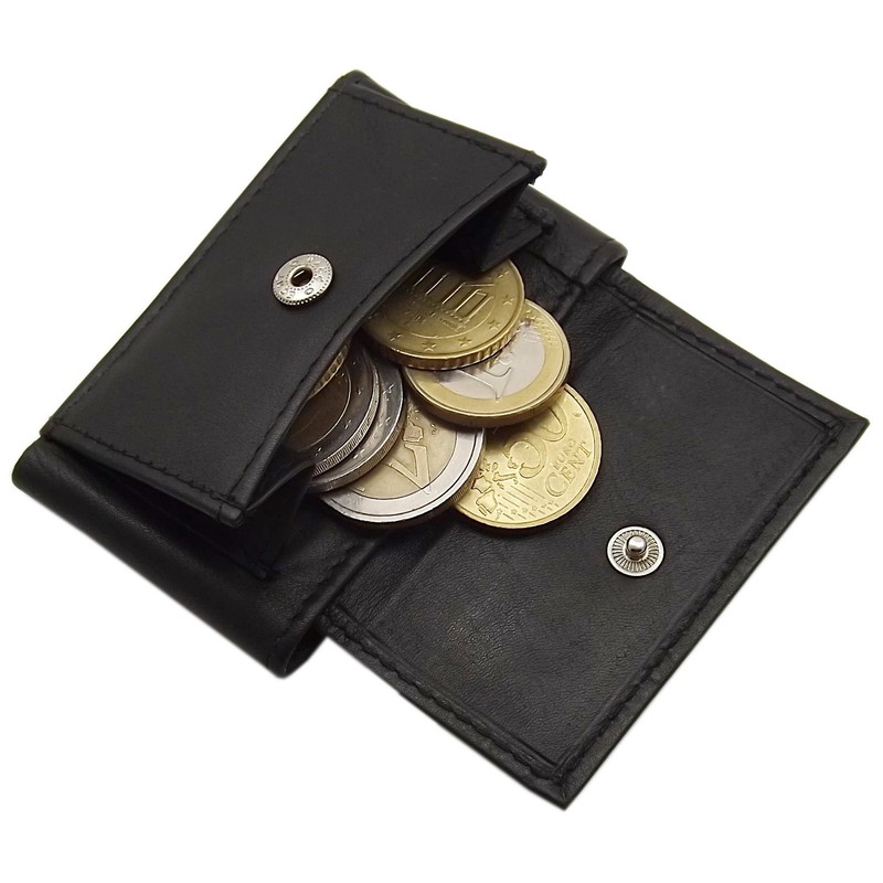 MJ-Design-Germany Calfskin Mini Wallet in Black
