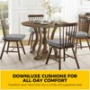 downluxe Indoor Chair Cushions for Dining Chairs, Soft and Comfortable