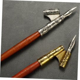 Operitacx 3pcs Calligraphy Pen Holder Oblique Pen Holder Replacement Nib Nib Handles for Note Taking