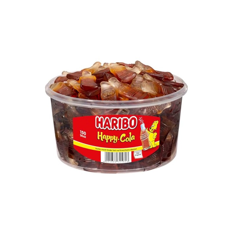 Haribo Original Happy Cola, 150 pcs