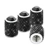 4PCS Tire Valve Stem Covers, Tire Valve Caps, Crystal Rhinestone