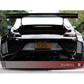 Rtint Tail Light Tint Covers Compatible with Toyota Camry 2018-2023 - Blackout Smoke