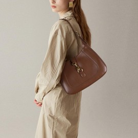 HiTotes Shoulder Bag for Women Trendy Hobo Handbag Small Shoulder Purse Vegan Leather Crossbody Bag with Adjustable Strap