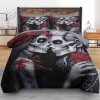 Does Not Apply Comforter Set Queen Size, Skull and Love
