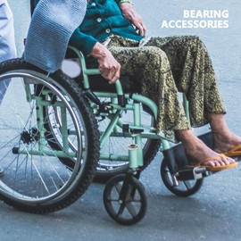 4 Uds Rodamientos De Rueda para Silla De Ruedas Silla De Ruedas Rodamiento para Silla De Ruedas Piezas Internas Rodamientos De Vástago De Horquilla Walker Rodamiento De Rueda