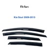 IG Window Visor for Kia Soul 2009-2013, Rain Guard Tape-On