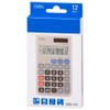 Ohm Denki KCL-111 12-Digit Calculator (Notebook Size, 2 Power Supply,