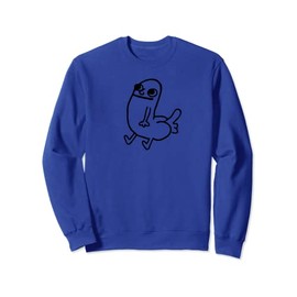 Dickbutt Meme Shirt Sweatshirt, blue