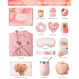 Gifts for Women,Mothers Day Relaxing Spa Gift Baskets for Mom,Happy Birthday Gift Ideas Basket