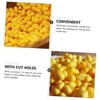 Baluue 50Pcs Natural Silk Ball for Deep Facial Cleansing Exfoliating