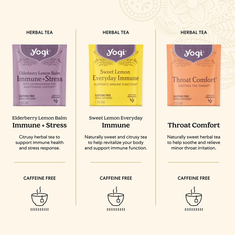 Organic Sampler Gift Box-5 Tea Bags per Flavor (45 Tea