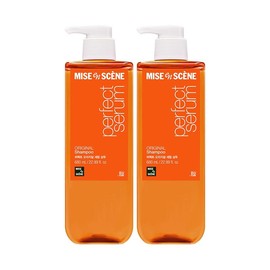 미쟝센 퍼펙트 오리지널 세럼 샴푸 680ml x2개 Mise en Scène Perfect Original Serum Shampoo 680ml x2